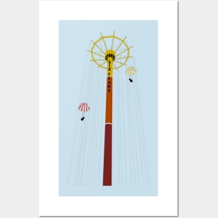 Parachute Tower Posters and Art